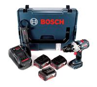 Bosch GSB 18V-85 C Perceuse-visseuse à percussion sans fil 18V 85Nm 1/2" Brushless + 3x batterie 5,0Ah + chargeur + L-Boxx