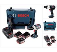 Bosch GSB 18V-85 C Perceuse-visseuse à percussion sans fil 18V 85Nm 1/2" Brushless + 3x batterie 5,0Ah + chargeur + L-Boxx