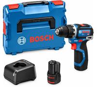 Perceuse-visseuse à percussion sans fil GSB12V-32, avec 2 batteries GBA 12V 2.0Ah, livrée dans un coffret L-BOXX