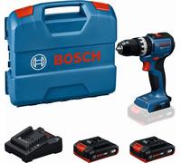 BOSCH GSB18V-52 PROFESSIONAL Perceuses-visseuses a perc, 2x 2,0Ah, L-Case 06019S0123