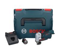 Bosch GSC 12V-13 Professional Cisaille à tôle sans fil 12 V + 1x batterie 2,0 Ah + chargeur + L-Boxx