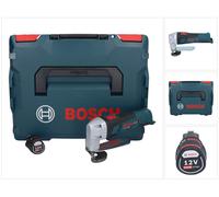 Bosch GSC 12V-13 Professional Cisaille à tôle sans fil 12 V + 1x batterie 2,0 Ah + L-Boxx - sans chargeur