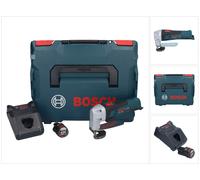 Bosch GSC 12V-13 Professional Cisaille à tôle sans fil 12V + 1x Batterie 3,0Ah + Chargeur + Coffret