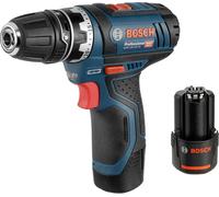 Bosch GSR 12V-15 FC Professional - Perceuse/visseuse - sans fil - 2 vitesses - douille hexagonale 1/4", mandrin sans clé 10 mm - 30 N-m
