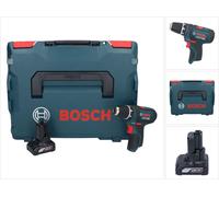 Bosch GSR 12V-15 Professional Perceuse-visseuse sans fil avec boîtier L-Boxx + 1x Batterie GBA 6,0 Ah - sans Chargeur