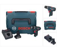 Bosch GSR 12V-15 Professional Perceuse-visseuse sans fil avec boîtier L-Boxx + 1x Batterie GBA 6,0 Ah + Chargeur GAL 1230