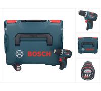 Bosch GSR 12V-35 Professional Perceuse-visseuse sans fil 12 V 35 Nm Brushless + 1x batterie 3,0 Ah + L-Boxx - sans chargeur
