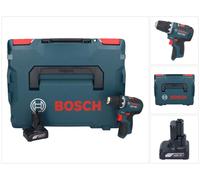 Bosch GSR 12V-35 Professional Perceuse-visseuse sans fil 12 V 35 Nm Brushless + 1x batterie 6,0 Ah + L-Boxx - sans chargeur
