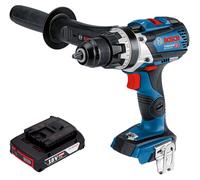 Bosch GSR 18V-110 C Professional Perceuse-visseuse sans fil 18 V 110 Nm Brushless + 1x batterie 2,0 Ah - sans chargeur