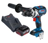 Bosch GSR 18V-110 C Professional Perceuse-visseuse sans fil 18 V 110 Nm Brushless + 1x batterie 4,0 Ah + chargeur