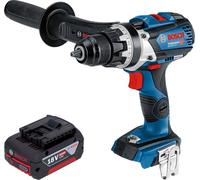 Bosch GSR 18V-110 C Professional Perceuse-visseuse sans fil 18 V 110 Nm Brushless + 1x batterie 4,0 Ah - sans chargeur