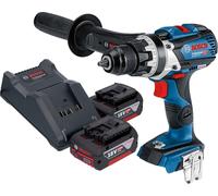 Bosch GSR 18V-110 C Professional Perceuse-visseuse sans fil 18 V 110 Nm Brushless + 2x batterie 4,0 Ah + chargeur