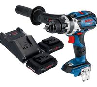 Bosch GSR 18V-110 C Professional Perceuse-visseuse sans fil 18 V 110 Nm Brushless + 2x batterie ProCORE 4,0 Ah + chargeur