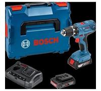Bosch GSR 18V-21 Professional dans L-BOXX avec 2 batteries 2,0 Ah Li-Ion