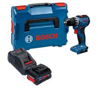 Bosch GSR 18V-52 Professional : perceuse-visseuse sans fil 18 V, 70 Nm, moteur sans balais + 1 batterie ProCORE 5,5 Ah + chargeur + coffret L-Boxx