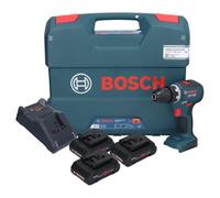 Perceuse-visseuse BOSCH GSR 18V-55 - 0615A5002P Professional sans fil 18 V - 55 Nm Brushless + 3x batterie ProCORE 4,0 Ah + chargeur + L case