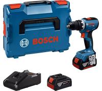 Perceuses-visseuses sans-fil GSR 18V-65 - BOSCH - avec 2 batteries 18V 5.0Ah - chargeur - L-Boxx - 06019N3203