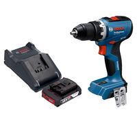 Bosch GSR 18V-65 Professional Perceuse-visseuse sans fil 18 V 63 Nm Brushless + 1x batterie 2,0 Ah + chargeur