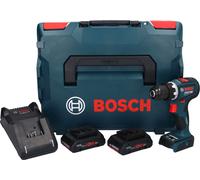 Bosch GSR 18V-90 C Professional Perceuse-visseuse sans fil 64 Nm 18V Brushless + 2x Batteries ProCORE 4,0 Ah + Chargeur + Coffret L-Boxx