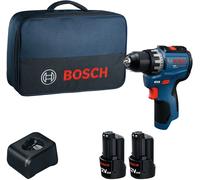Perceuse-visseuse sans fil GSR 12V-31, avec 2 batteries GBA 12V-20, livrée dans une mallette à outils