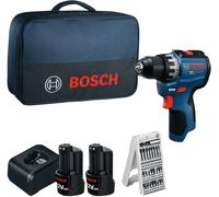 BOSCH GSR12V-31 PROFESSIONAL Perceuse-visseuse, 2x 12V/2,0Ah, sac 06019S6004