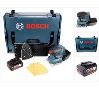 Bosch GSS 18V-10 Ponceuse vibrante sans fil 18V + 1x batterie 5,0Ah + L-Boxx - sans chargeur