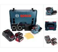 Bosch GSS 18V-10 Ponceuse vibrante sans fil 18V + 2x batterie 5,0Ah + chargeur + L-Boxx