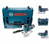 Bosch GST 10,8 V-Li Scie sauteuse sans fil 10,8V, solo + L-Boxx - sans batterie, sans chargeur (06015A1002)
