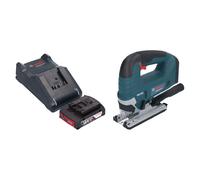 Bosch GST 18V-125 B Professional Scie sauteuse sans fil 18 V 125 mm Brushless + 1x batterie 2,0 Ah + chargeur