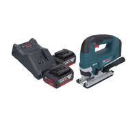 Bosch GST 18V-125 B Professional Scie sauteuse sans fil 18 V 125 mm Brushless + 2x batterie 4,0 Ah + chargeur