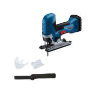 Bosch GST 18V-125 S Professional - Scie Sauteuse 18V 500-3500 spm, Coupe Bois 125mm, Moteur Brushless, Ajustement Biseau 90°, Poids 1.9kg