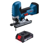 Bosch GST 18V-125 S Professional Scie sauteuse sans fil 18 V 125 mm Brushless + 1x batterie 2,0 Ah - sans chargeur