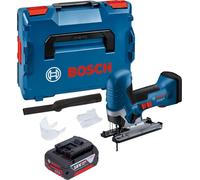 Bosch GST 18V-125 S Professional Scie sauteuse sans fil 18 V 125 mm Brushless + 1x batterie 4,0 Ah + L-Boxx - sans chargeur