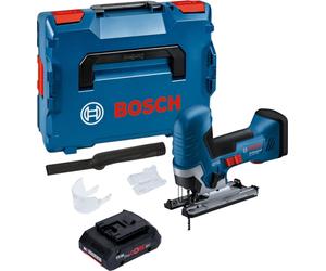 Bosch GST 18V-125 S Professional Scie sauteuse sans fil 18 V 125 mm Brushless + 1x batterie ProCORE 4,0 Ah + L-Boxx - sans chargeur