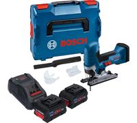 Bosch GST 18V-125 S Professional Scie sauteuse sans fil 18 V 125 mm Brushless + 2x batterie ProCORE 8,0 Ah + chargeur + L-Boxx