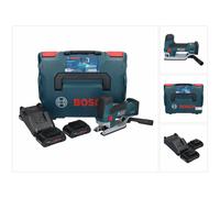 Bosch GST 18V-155 SC Professional Scie sauteuse 18 V (06015B0002) + 2x Batteries ProCORE 4,0 Ah + Chargeur + L-Boxx