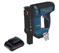 Bosch GTH 18V-14, agrafeuse sans fil pour bois, 18 V, 10,6 x 6 - 14 mm, moteur sans balais + 1 batterie ProCORE 4,0 Ah - sans chargeur