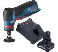 Bosch GWG 12V-50 S Professional Meuleuse droite sans fil 12 V 6 mm Brushless + 1x batterie 6,0 Ah + chargeur