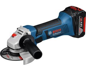 Bosch GWS 18-125 V-LI 4AH Meuleuse angulaire sans fil professionnelle, meule de 125 mm, protection anti-blocage, sans batterie