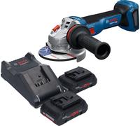 Bosch GWS 18V-11 Professional Meuleuse angulaire sans fil 18 V 125 mm + 2x batterie ProCORE 4,0 Ah + chargeur