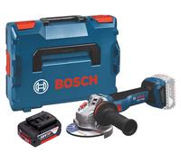 Bosch GWS 18V-11 Professional Meuleuse angulaire sans fil 18 V 125 mm Brushless + L-Boxx ( 06019N4102 ) - sans batterie, sans chargeur