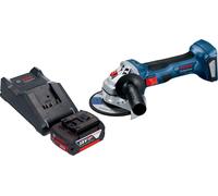 Bosch GWS 18V-7 Professional Meuleuse angulaire sans fil 18 V 115 mm Brushless + 1x batterie 5,0 Ah + chargeur
