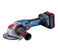 Bosch GWX 18V-15 C Professional - Meuleuse d'angle - sans fil - 125 mm - 2 batteries - 18 V