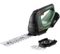 Bosch Home and Garden 0600857000 ADVANCEDSHEAR 18-10 sans fil Cisaille à gazon, Sculpte-haie avec batterie, avec chargeur 18 V Li-Ion