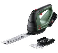 Bosch Home and Garden 0600857000 ADVANCEDSHEAR 18-10 sans fil Cisaille à gazon, Sculpte-haie avec batterie, avec chargeur 18