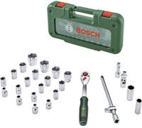 Bosch "Set de cliquet 1/2"" avec douilles, 26 pièces, Clés mixtes à cliquet"