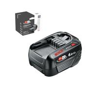 Bosch Home and Garden Batterie PBA 18V 6.0Ah W-C (Gamme 18 V, 6,0 Ah, dans Boîte en Carton) 1600A00DD7 Noir