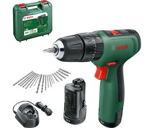 Bosch Home and Garden EasyImpact 1200 2-speed-Cordless hammer drill incl. spare battery, in ccessories, in ase