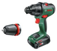 Bosch Home and Garden Perceuse-visseuse sans fil AdvancedImpact 18 (1 batterie, système 18 V, en coffret de transport fr)