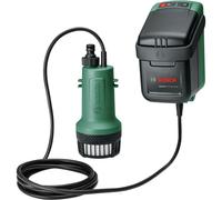 BOSCH Home & Garden 06008C4202 BOSCH Home & Garden Pompe pour tonneau de pluie 18V-2000, avec 1 accu